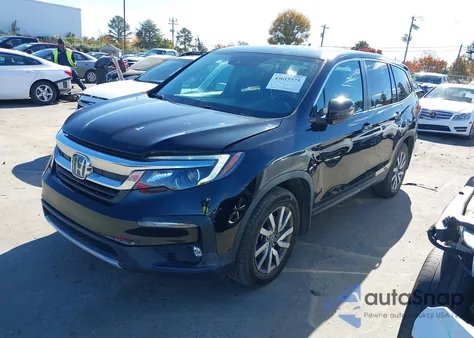 2021 Honda Pilot 2Wd Ex-L from USA, damaged, VIN 5FNYF5H59MB047775